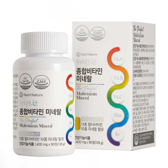 뉴트리네이처 퍼펙트한 종합비타민 미네랄 (3개월분)